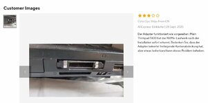 1 Stück ExpressCard-Schnittstelle zu M.2 NGFF NVME SSD x201 T430 HP8570 W520_Bewertung.jpg